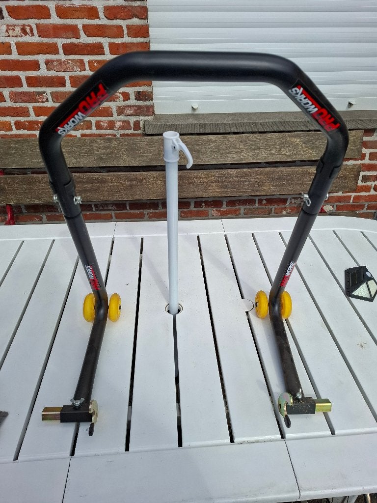 Paddockstand achterwiel Motor, Motoren, Ophalen