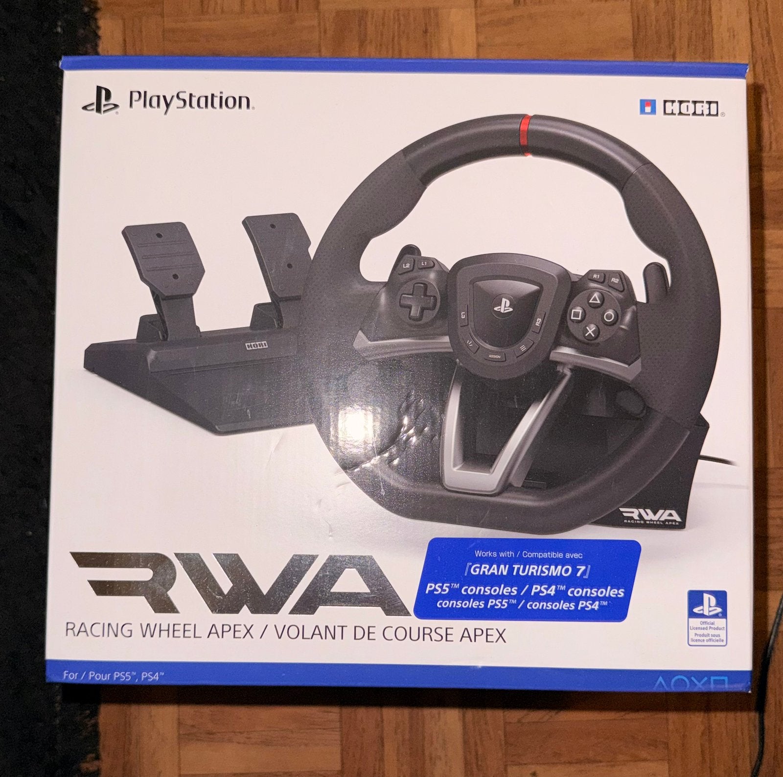 Volant de course HORI RWA pour PS5, PS4 et PC, Consoles de jeu & Jeux vidéo, Enlèvement, Comme neuf