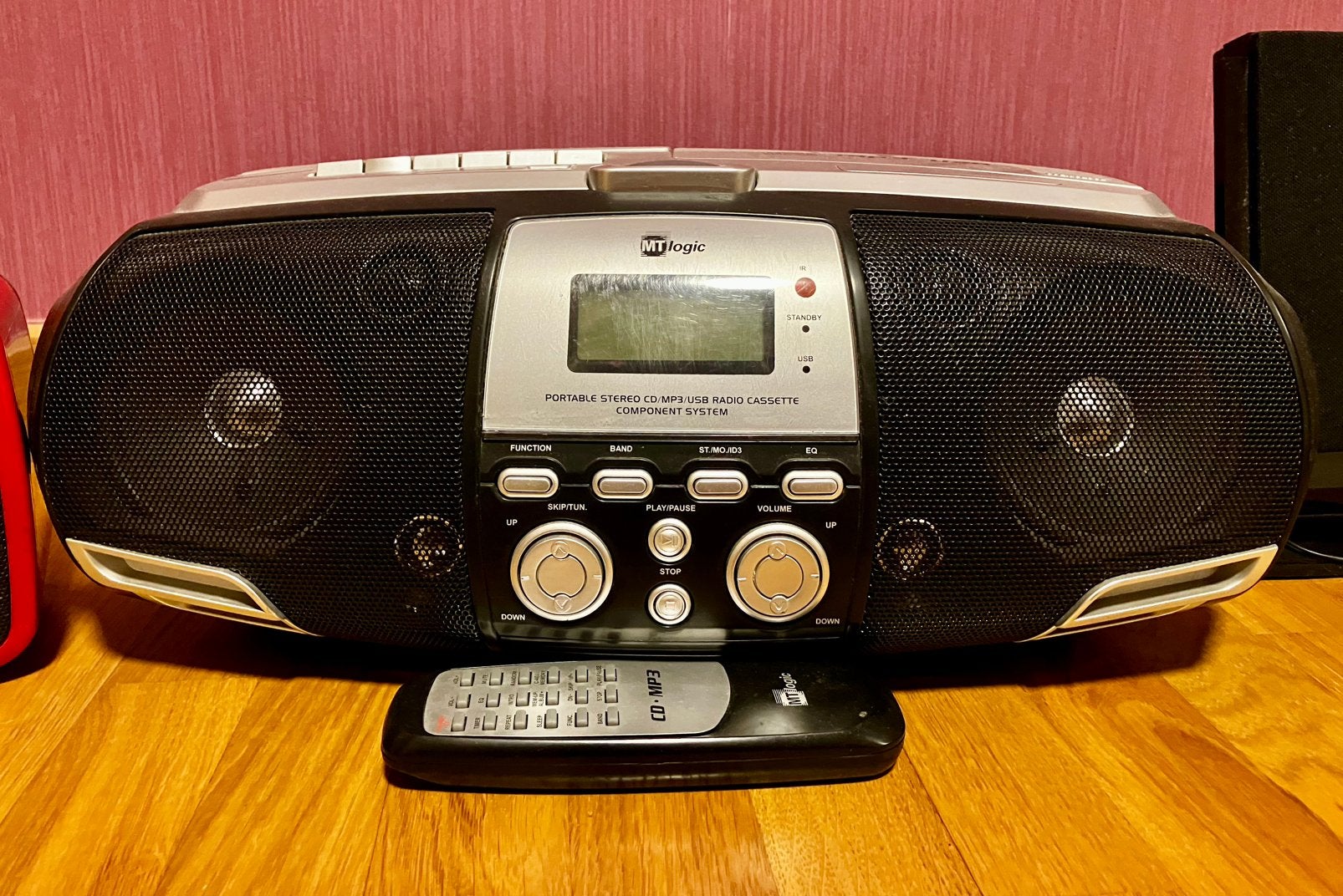 MT Logic draagbare stereo box, Ophalen, Gebruikt