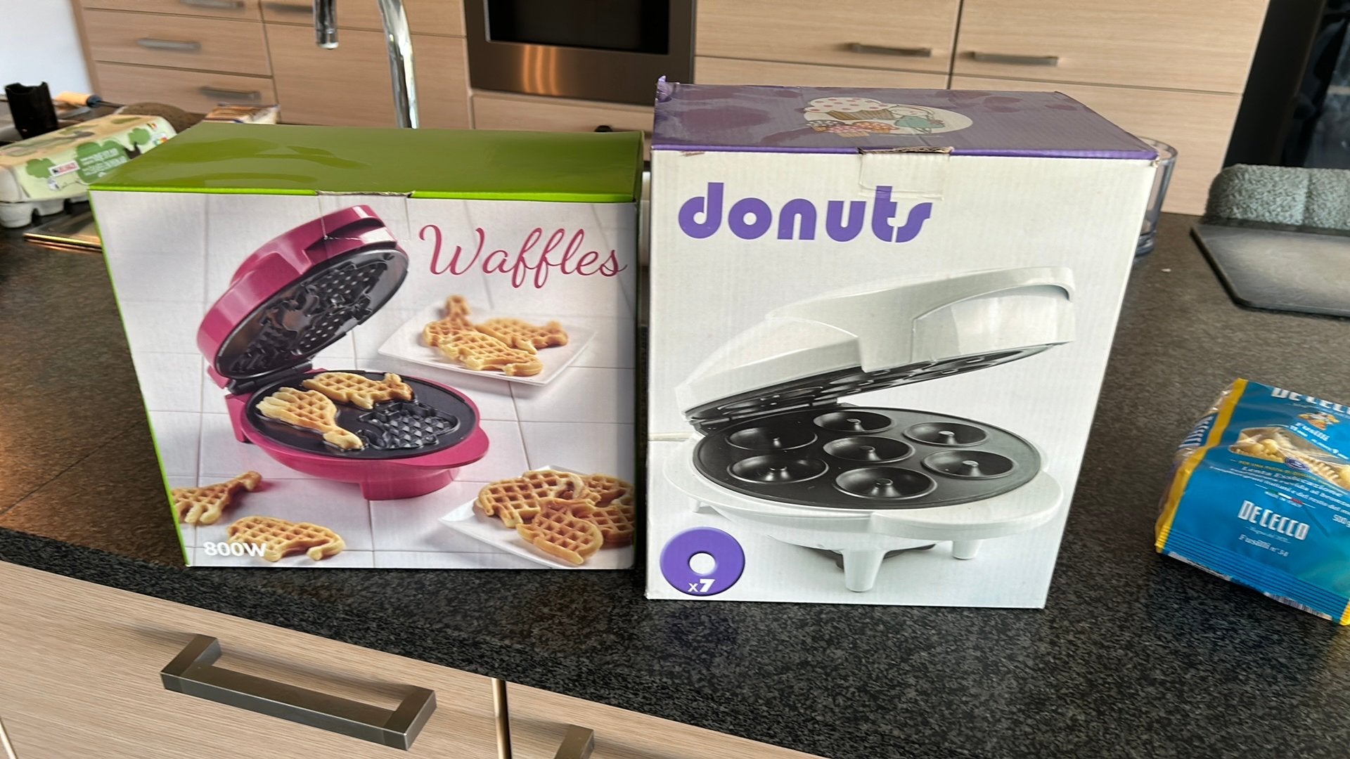 Wafel en donuts maker, Ophalen of Verzenden, Zo goed als nieuw