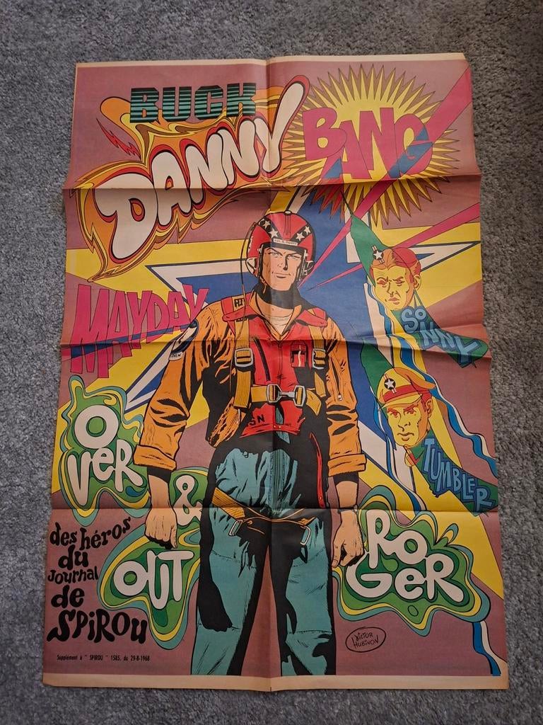 Marsupilami, Buck Danny,  Boule et Bill, encarts Spirou, Collections, Enlèvement ou Envoi
