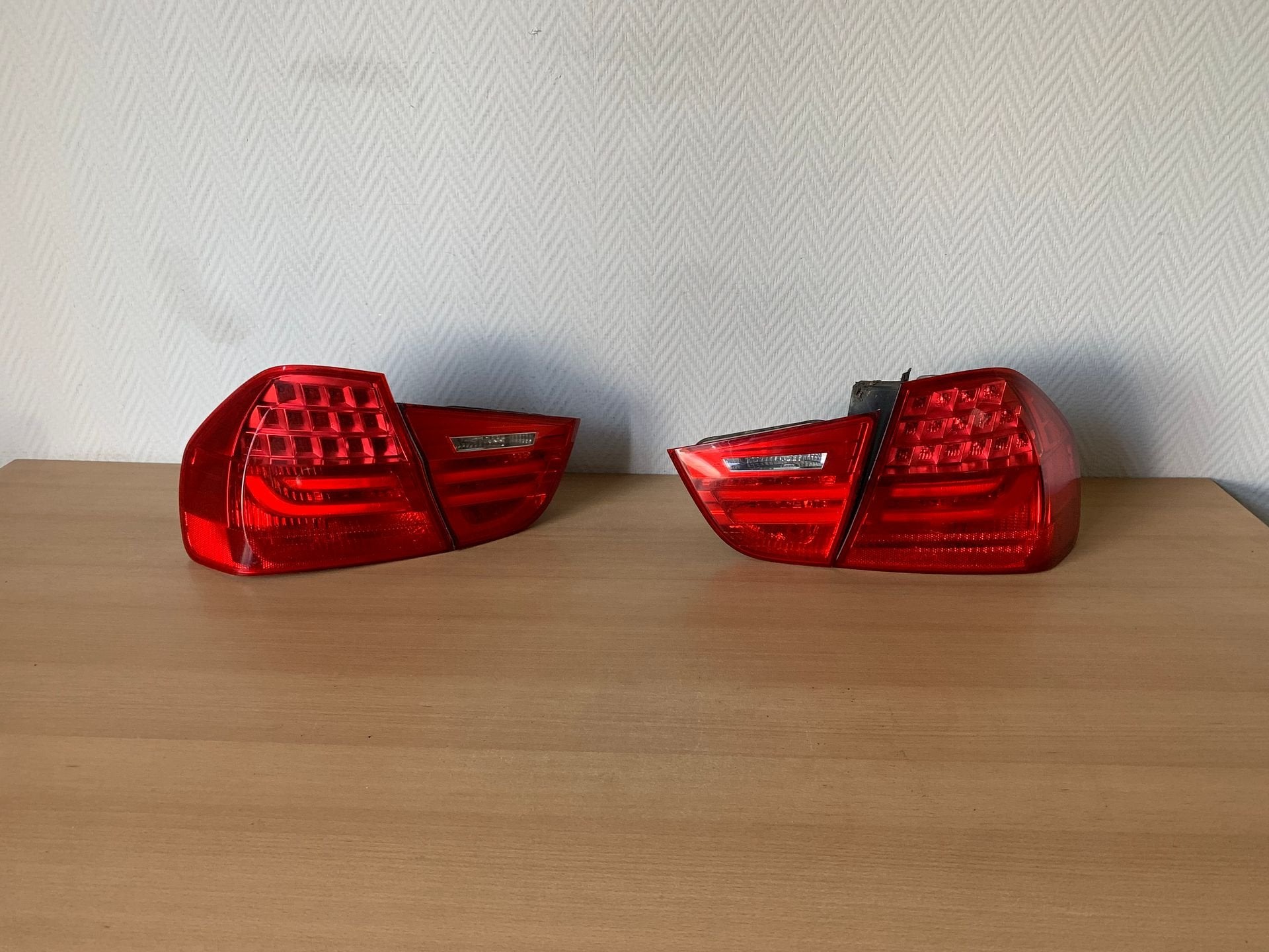 achterlicht set BMW 3 serie sedan E90 Led 2009 tot 2012, Gebruikt, -, -, Ophalen of Verzenden