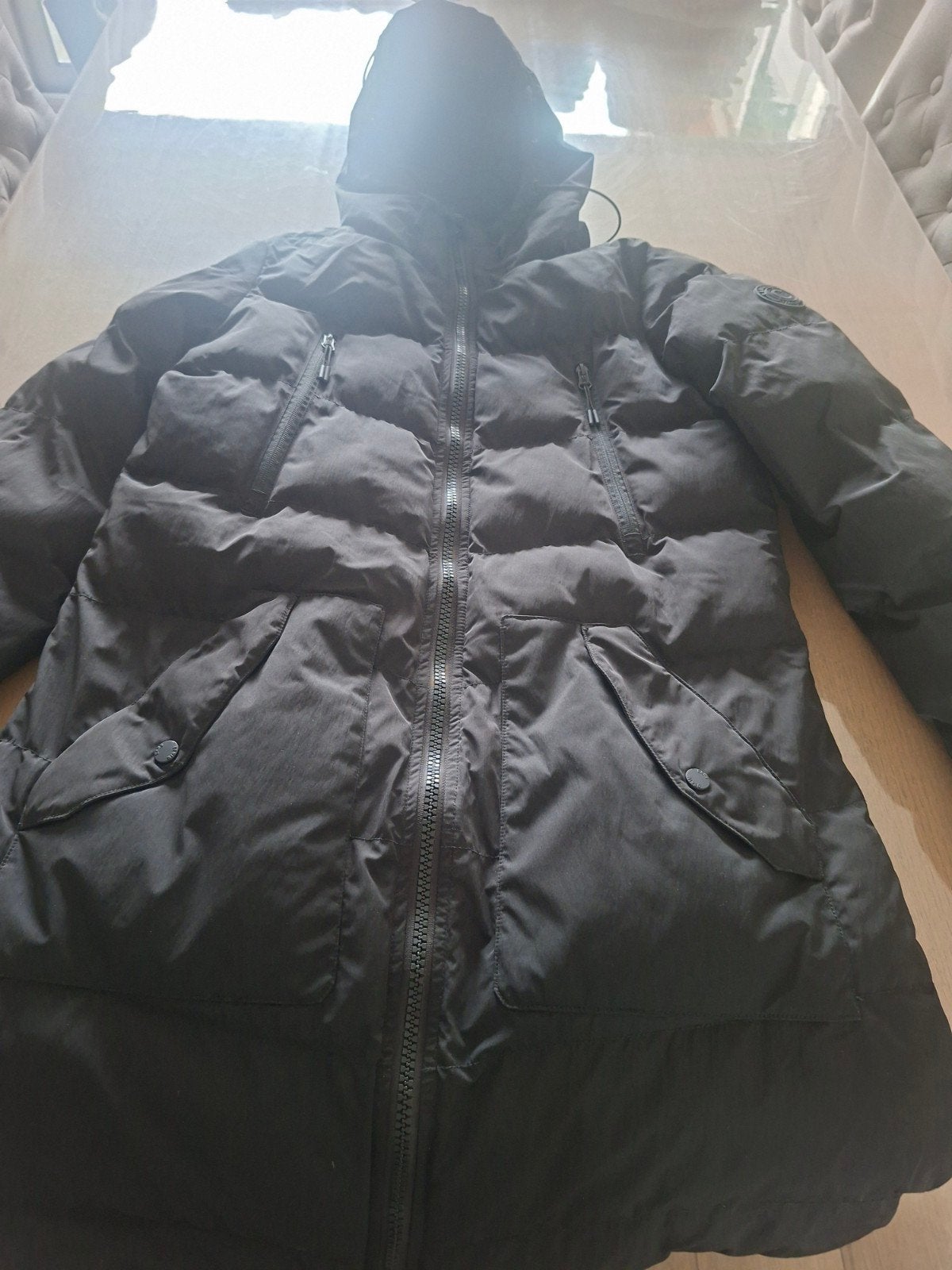 meisjesjas Merk Cars, maat s, Ophalen, Cars jeans, Zwart, Zo goed als nieuw