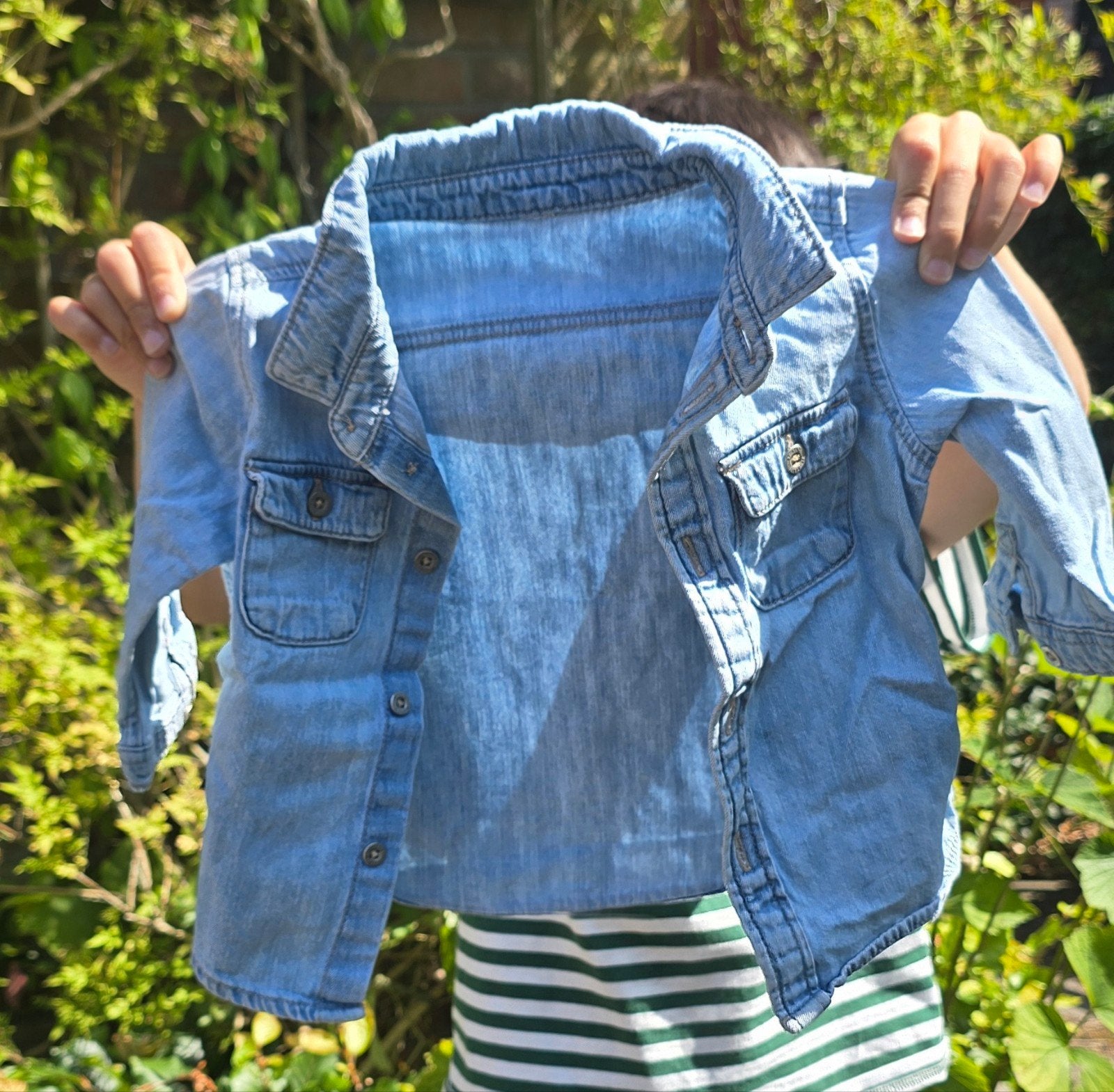 Hemdje H&M - Maat 68, Kinderen en Baby's, Babykleding | Maat 68, Ophalen of Verzenden