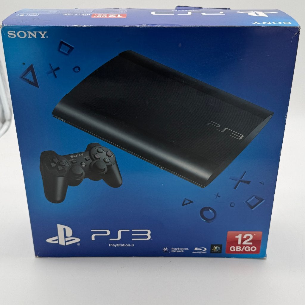 Playstation 3 Console SLIM - 12GB | Compleet met doos, Consoles de jeu & Jeux vidéo, Consoles de jeu | Sony PlayStation 3, Enlèvement ou Envoi