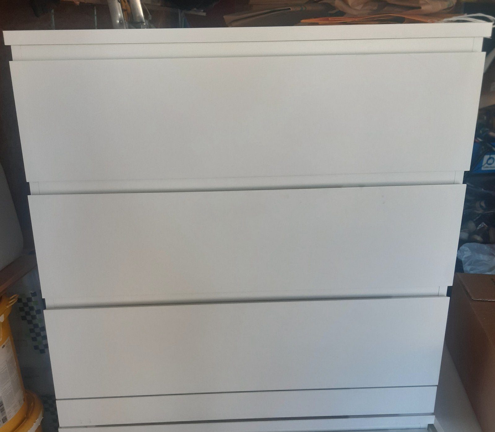 3x malm ladekast 3 lades hoogglans, Ophalen, 50 tot 100 cm, Zo goed als nieuw, 3 of 4 laden