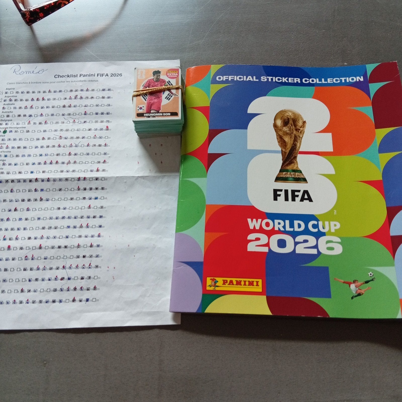 Échange Panini, Enlèvement