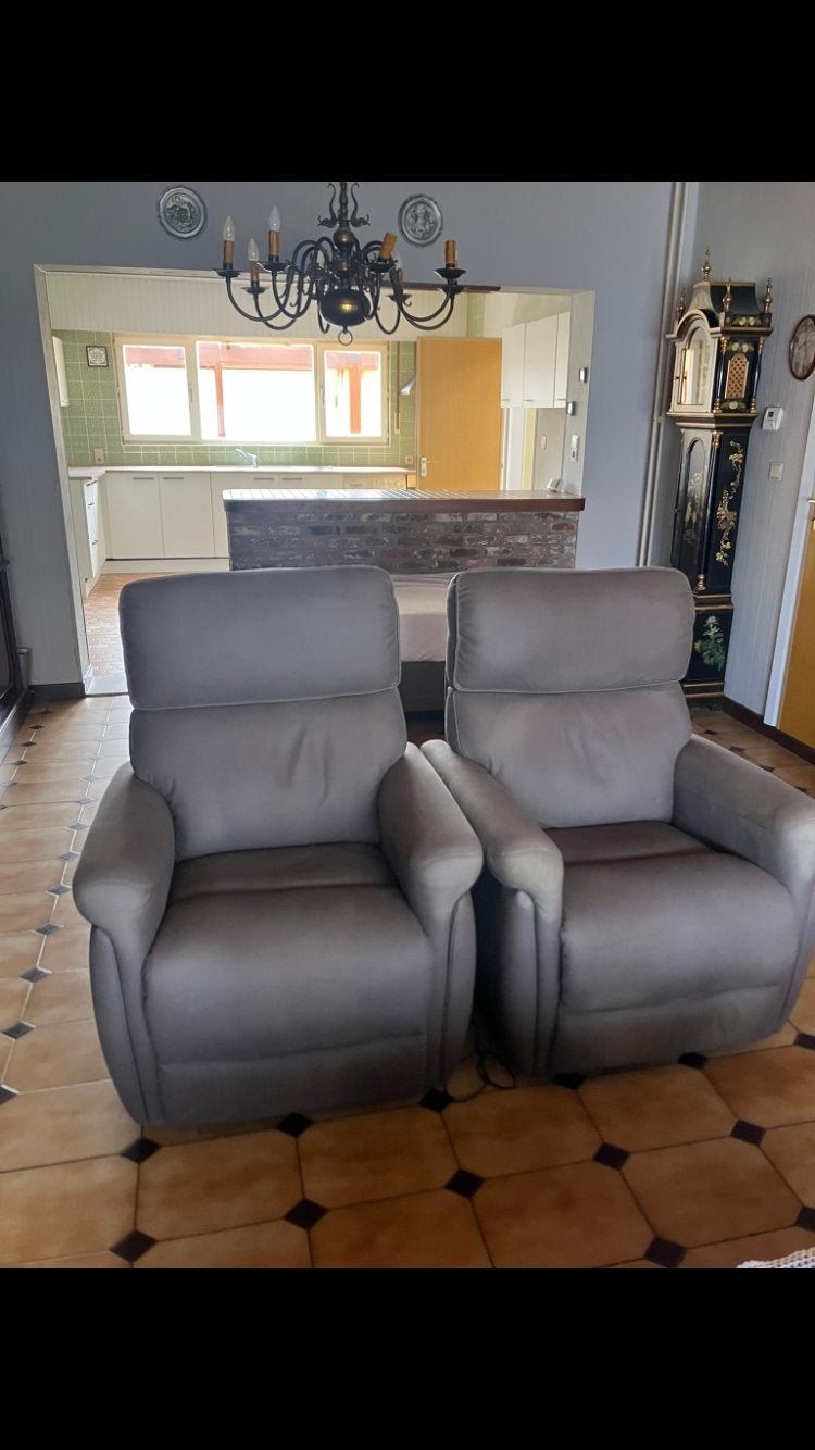2 relax zetels, Ophalen, Zo goed als nieuw