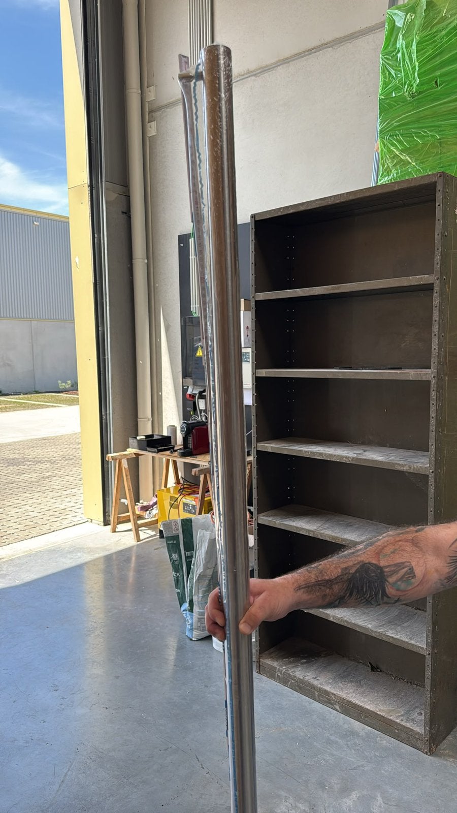 Tirant rond en inox, Bricolage & Construction, Échafaudages, Enlèvement, Neuf