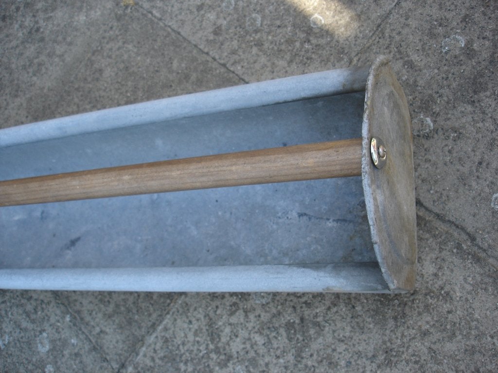zinken kippenvoerbak / kippen voerbak, Animaux & Accessoires, Volatiles | Accessoires, Enlèvement, Utilisé, Autres types