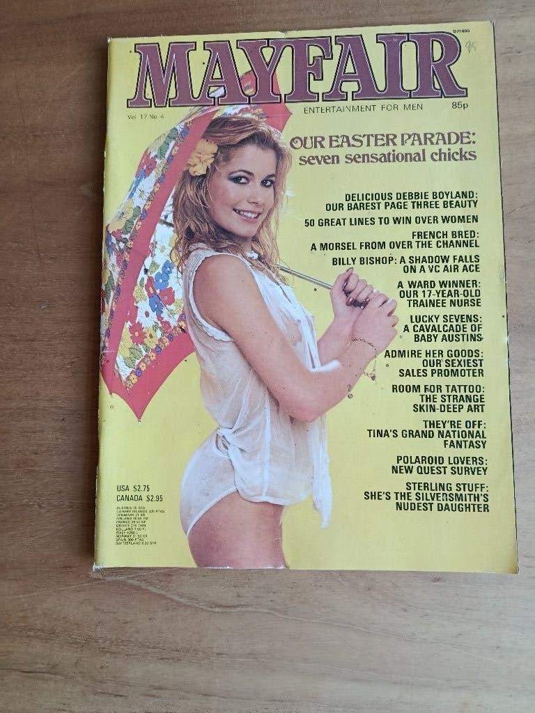 lot de 7 magazines Mayfair Vol 17 année 1982, Enlèvement ou Envoi, Comme neuf, Autres types
