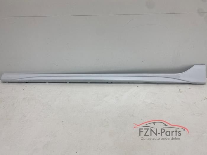 VW Golf 8 R 5H Sideskirt links Wit, Ophalen of Verzenden, Gebruikt