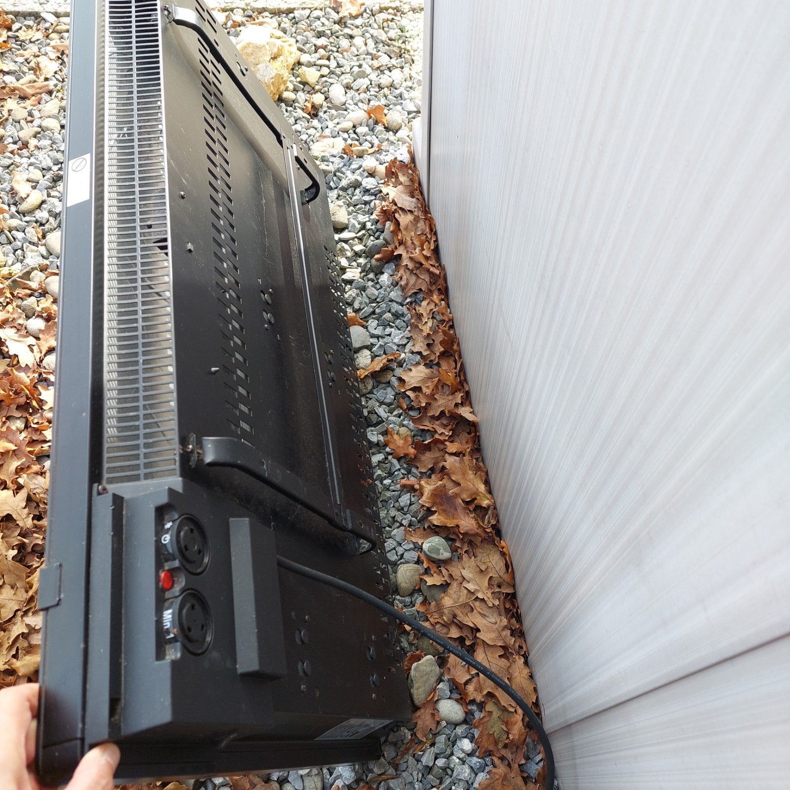 Panneau rayonnant électrique 1500 W – façade en verre, Enlèvement