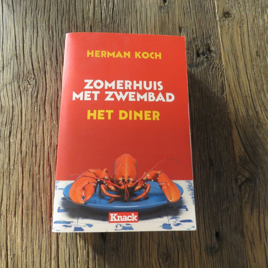 Herman Koch Zomerhuis met zwembad Het Diner, Enlèvement ou Envoi