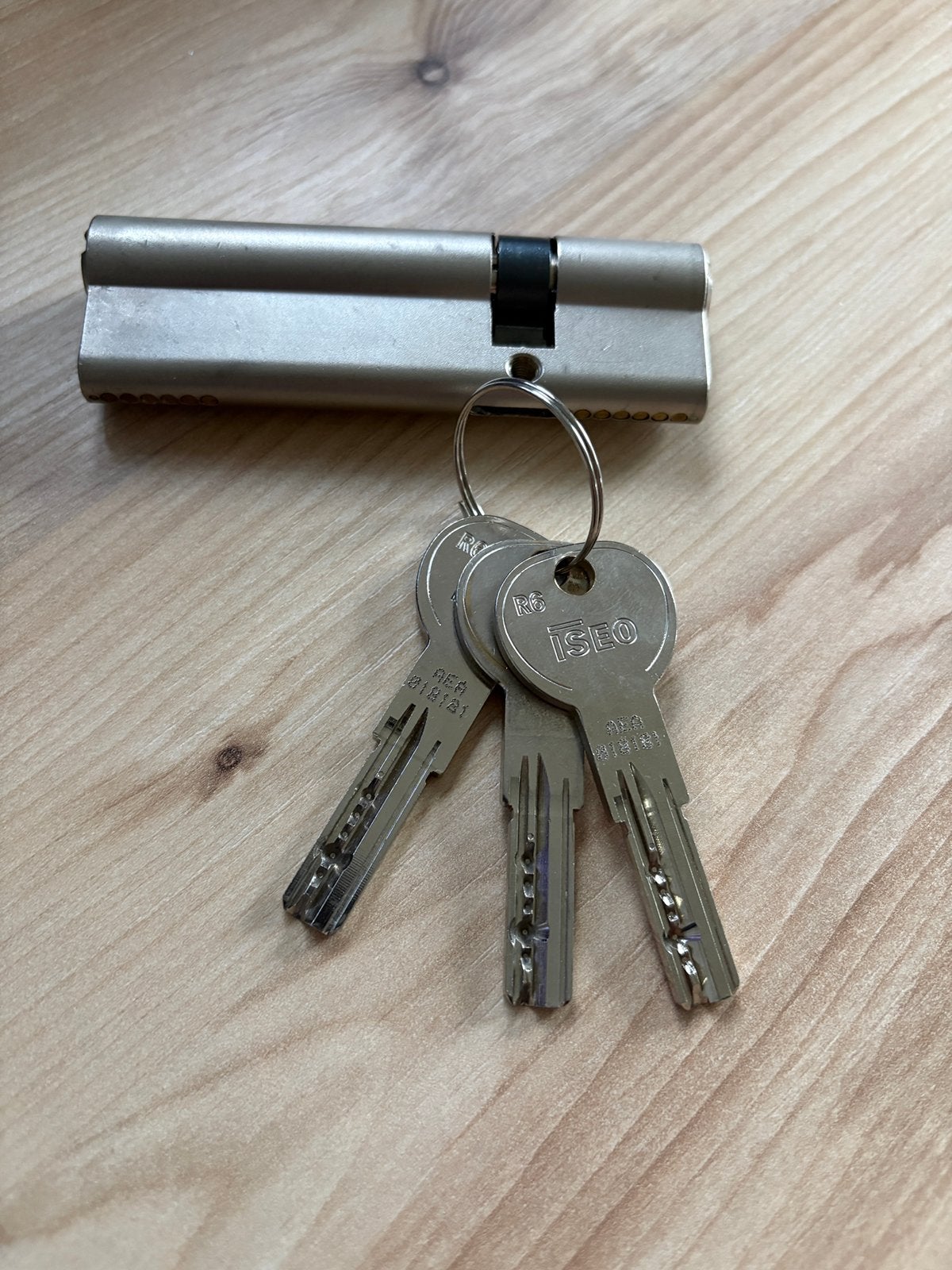 Iseo cilinderslot, nieuw, Ophalen of Verzenden, Nieuw, Inox, Slot