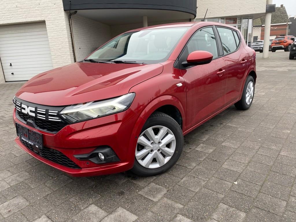 Dacia Sandero 1.0 TCE essence, Autos, Dacia, Rouge, Achat, Entreprise, Boîte manuelle