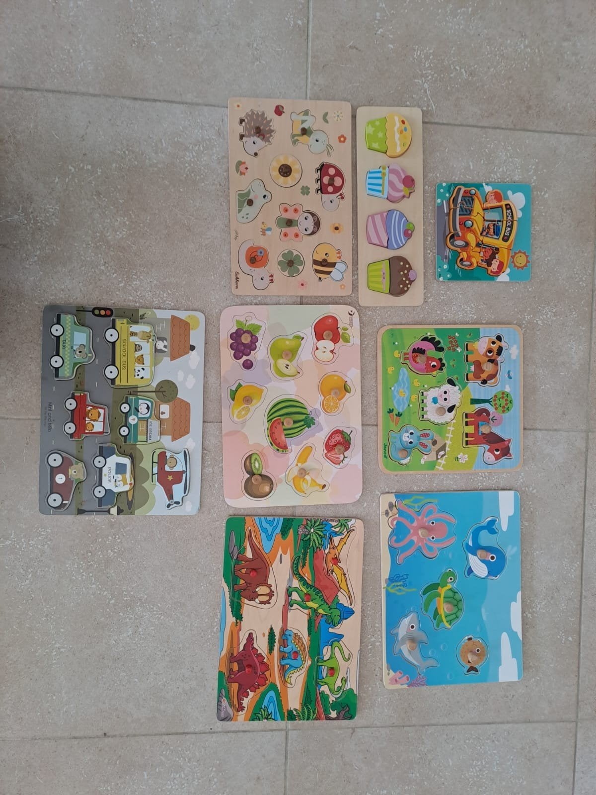 pakket houten puzzels, Collections, Enlèvement