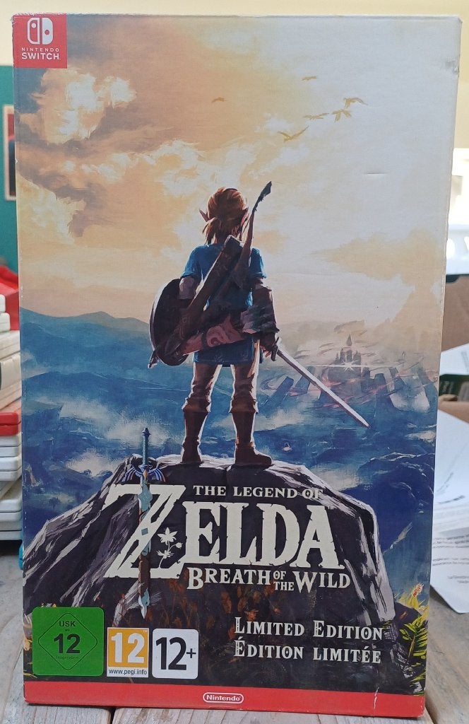 The Legend Of Zelda Breath Of The Wild Edition Collector, Consoles de jeu & Jeux vidéo, Enlèvement ou Envoi, 1 joueur, À partir de 7 ans