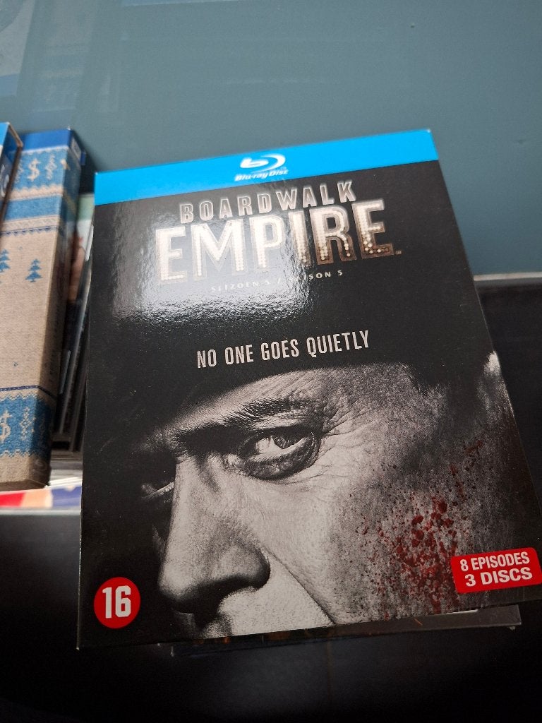 blu-ray - boardwalk empire seizoen 5 - 4 disc, CD & DVD, Thrillers et Policier, Série, Enlèvement ou Envoi, À partir de 16 ans