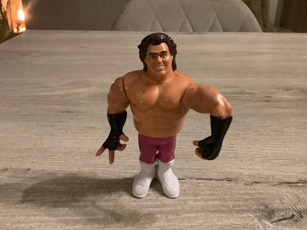 Personnage du WWF Brutus le Barbier (1990) (12 cm), Collections, Enlèvement ou Envoi, Utilisé