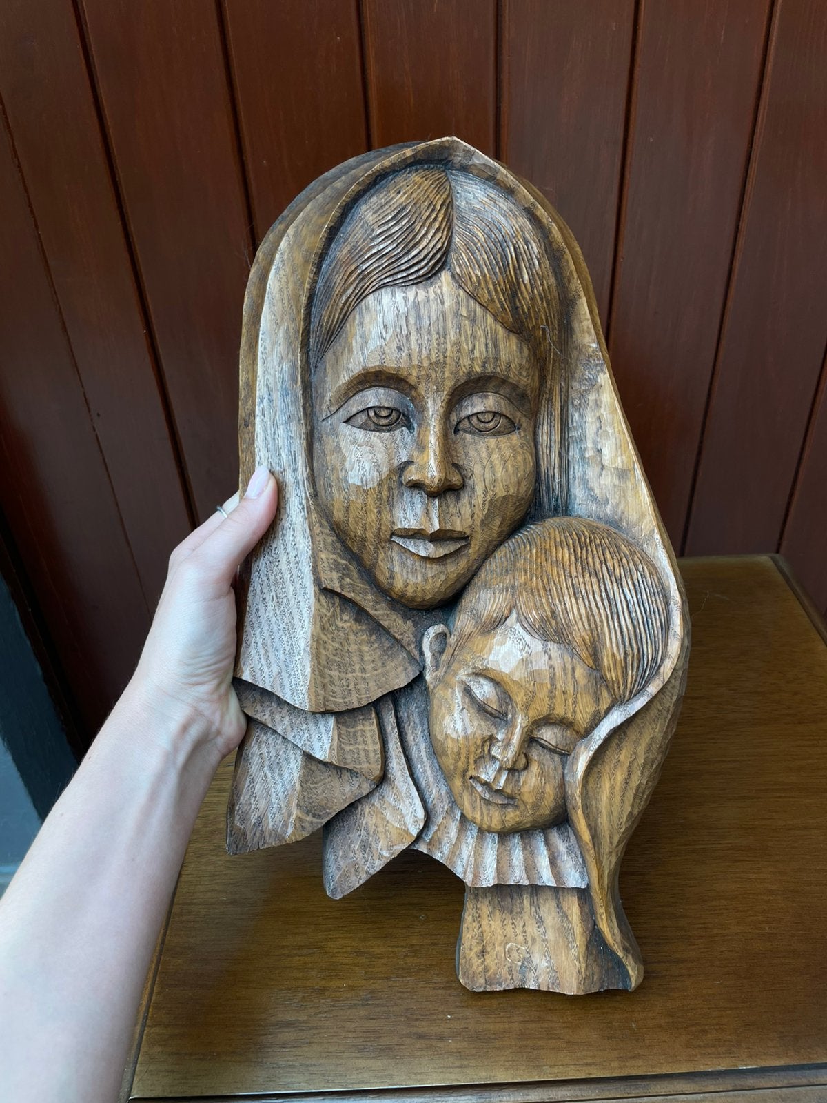 Houten muurdecoratie, Antiek en Kunst, Ophalen of Verzenden
