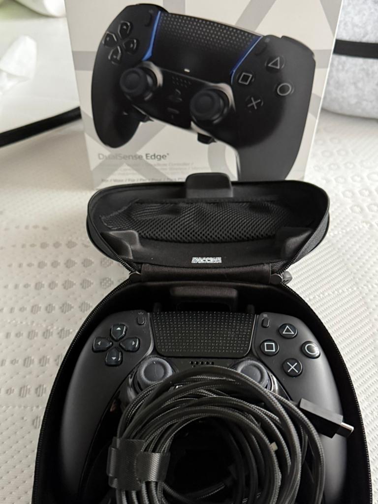 PS5 DualSense Edge Controller Zwart(VERLENGD GARANTIE), Games en Spelcomputers, Spelcomputers | Sony Consoles | Accessoires, PlayStation 4