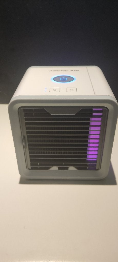 Arctic air koeler/bevochtiger, Electroménager, Climatiseurs, Enlèvement, Comme neuf, Ventilateur de Table ou au Sol, 3 vitesses ou plus