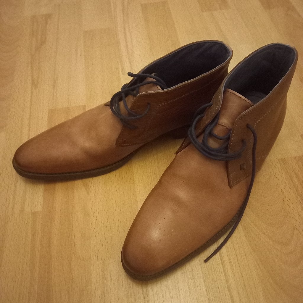 Herenschoen maat 44 merk: Kickers, Bruin, Ophalen of Verzenden, Kickers, Veterschoenen