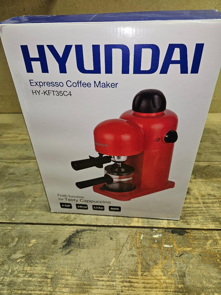 Espressomachine Hyundai, Elektronische apparatuur, Ophalen