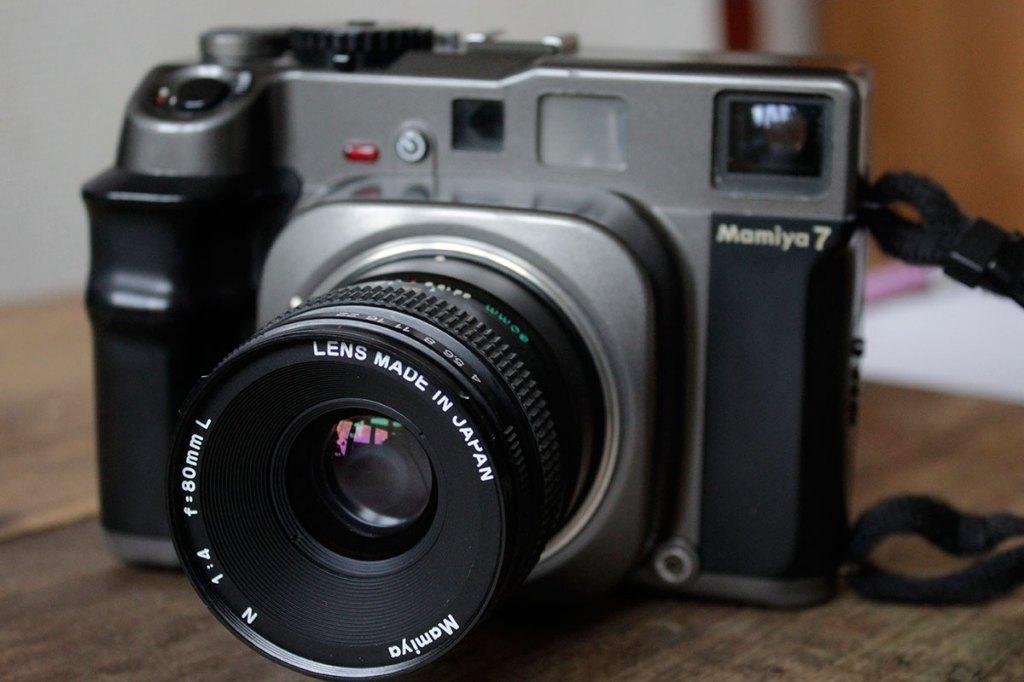 Mamiya 7+80 mm+150 mm, Audio, Tv en Foto, Fotocamera's Analoog, Ophalen of Verzenden, Gebruikt, Overige Merken