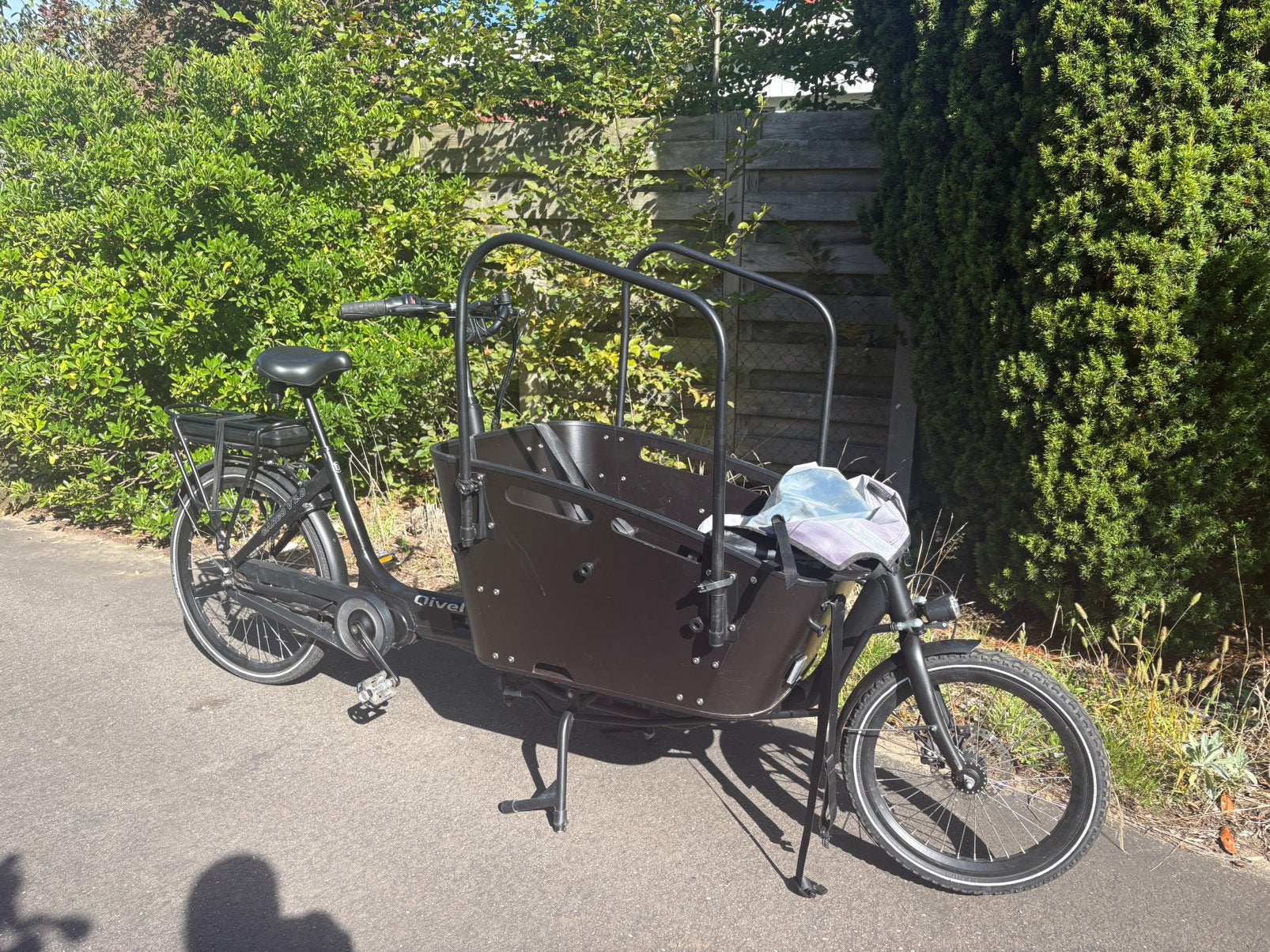 Elektrische vogue carry 2 te koop, brengen mogelijk, Fietsen en Brommers, Ophalen of Verzenden, Zo goed als nieuw, 4 kinderen of meer