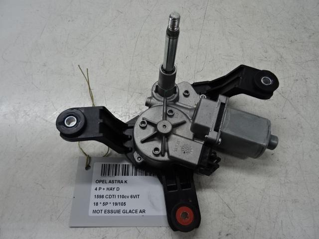 MOTEUR ESSUIE-GLACE ARRIÈRE Opel Astra K (13418998), Autos : Pièces & Accessoires, Vitres & Accessoires, Opel, Utilisé