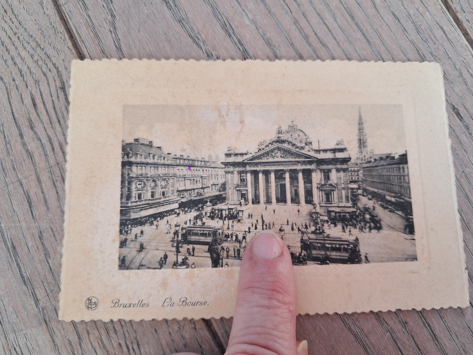 ancienne description de PK : La Bourse de Bruxelles, Collections, Enlèvement ou Envoi