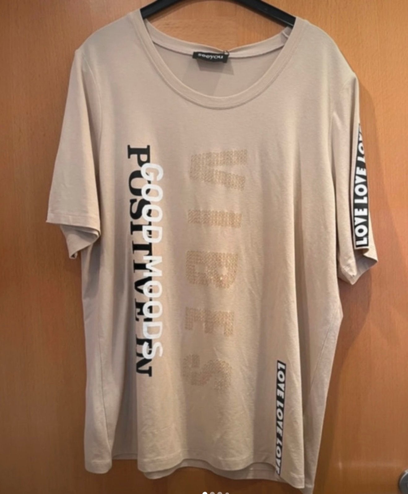 Nieuw t shirt met kaartje see you maat 48, Ophalen of Verzenden, Zo goed als nieuw