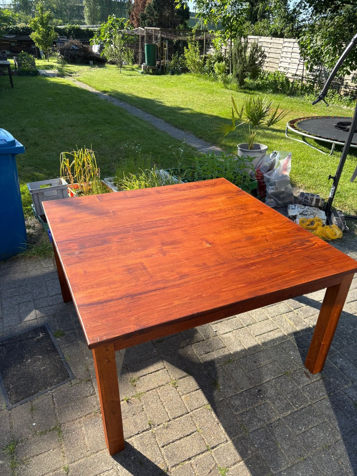 table à manger en teck, Maison & Meubles, Enlèvement, Comme neuf