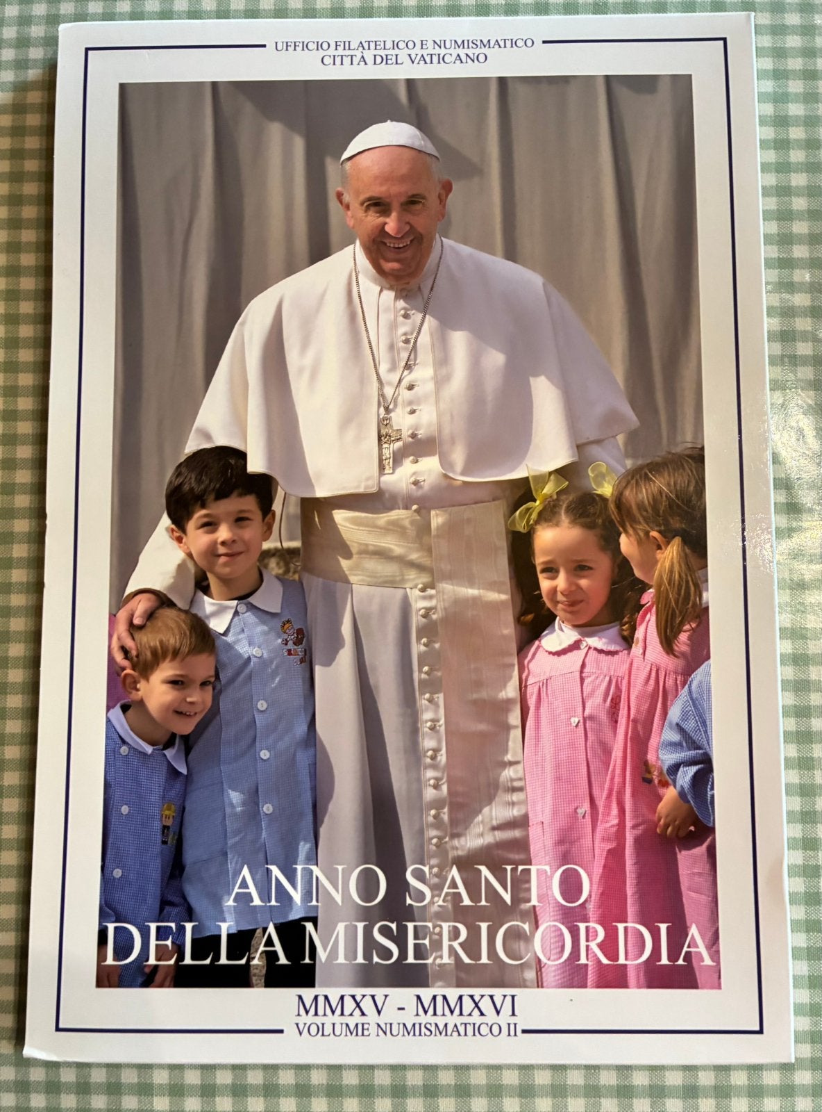 Volume Numismatico II Vaticaan 2015-2016, Envoi, Italie, Série