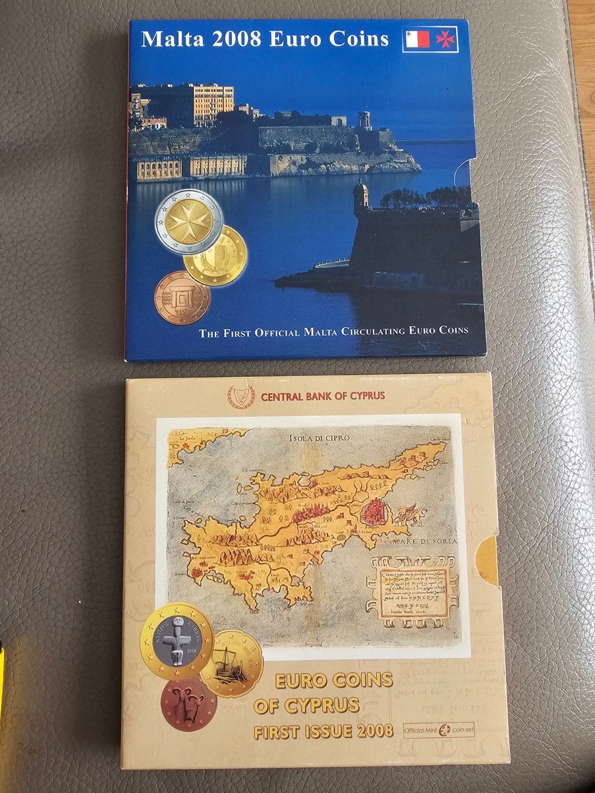 Euromunten Set Malta 2008+ Cyprus 2008, Ophalen of Verzenden
