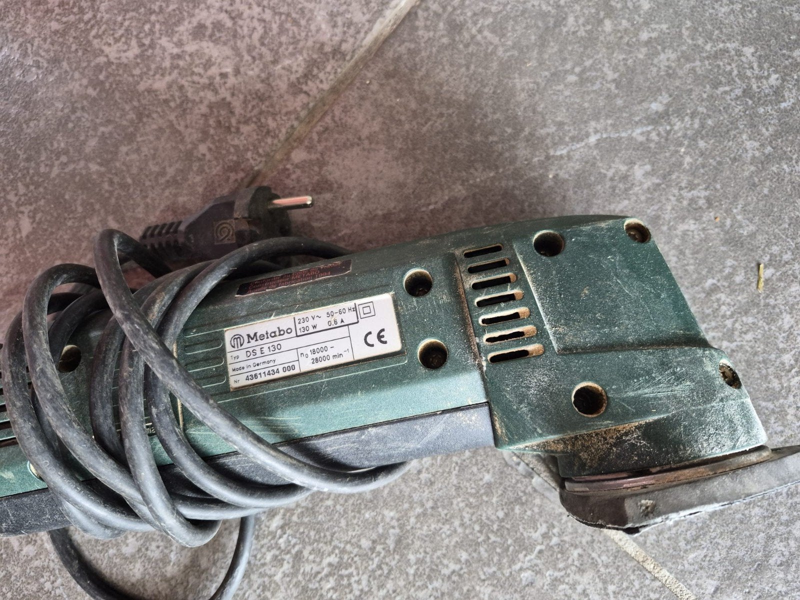 Ponceuse triangulaire Metabo