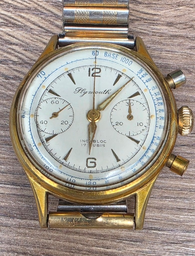 Montre plymouth, Enlèvement ou Envoi, Utilisé, Autres marques