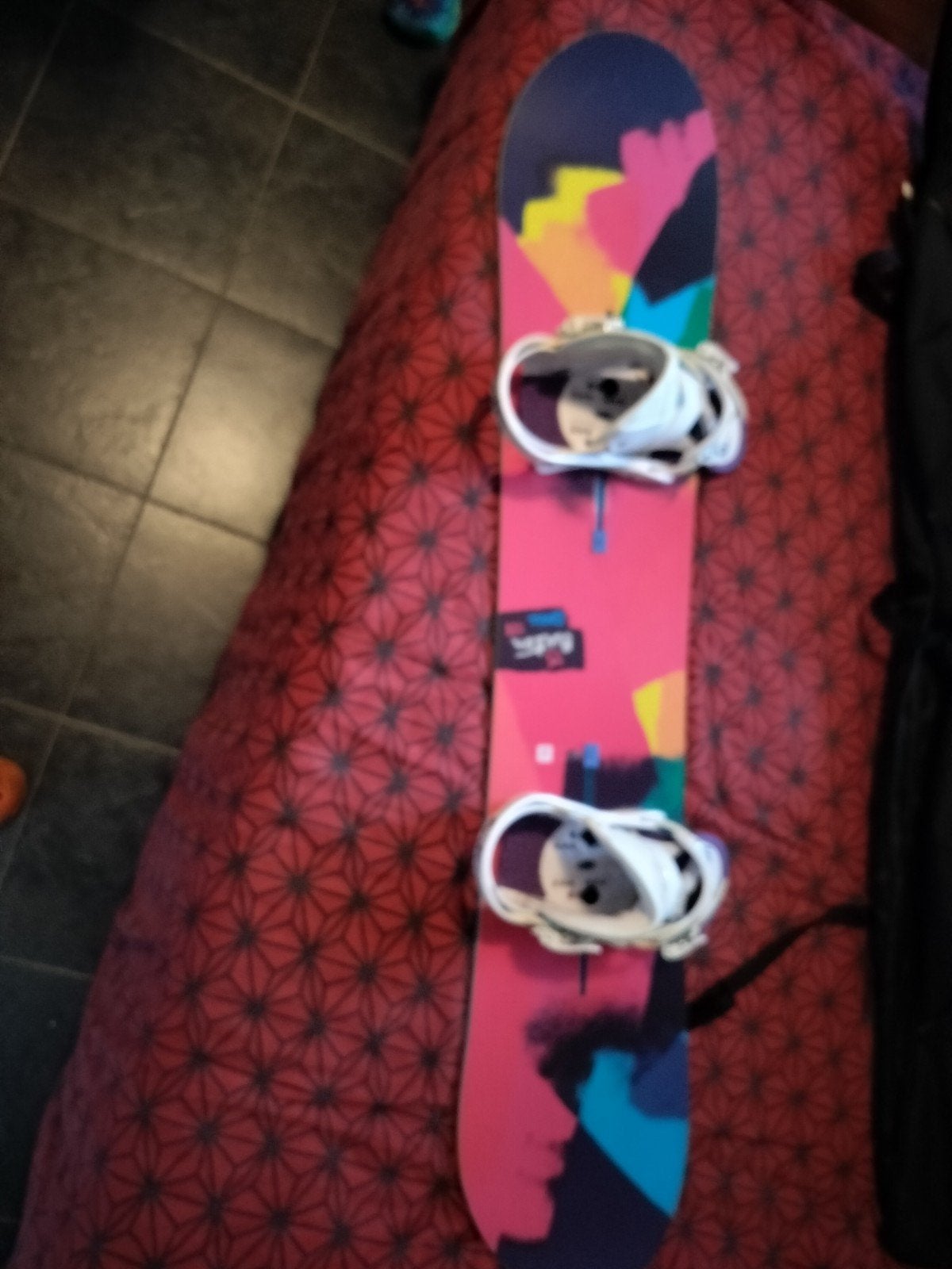 planche à neige Burton, Enlèvement