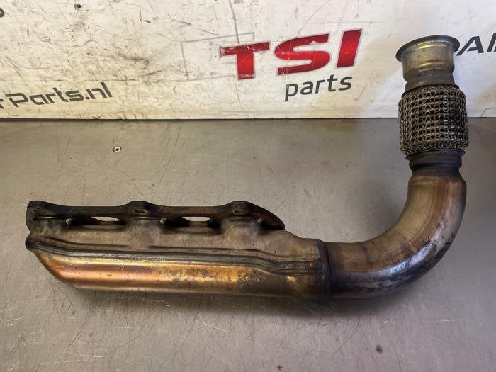 Uitlaatspruitstuk van een Audi A6, Gebruikt, -, -, -