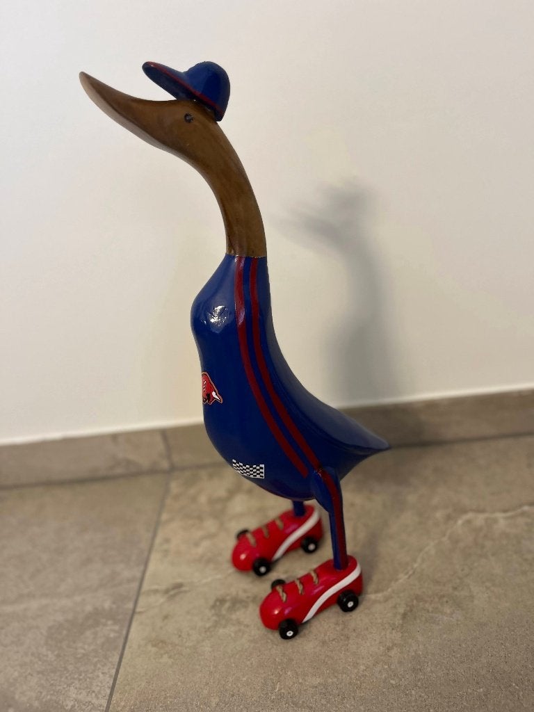 CANARD DE COURSE, Neuf, Campagnard, Bleu, Enlèvement