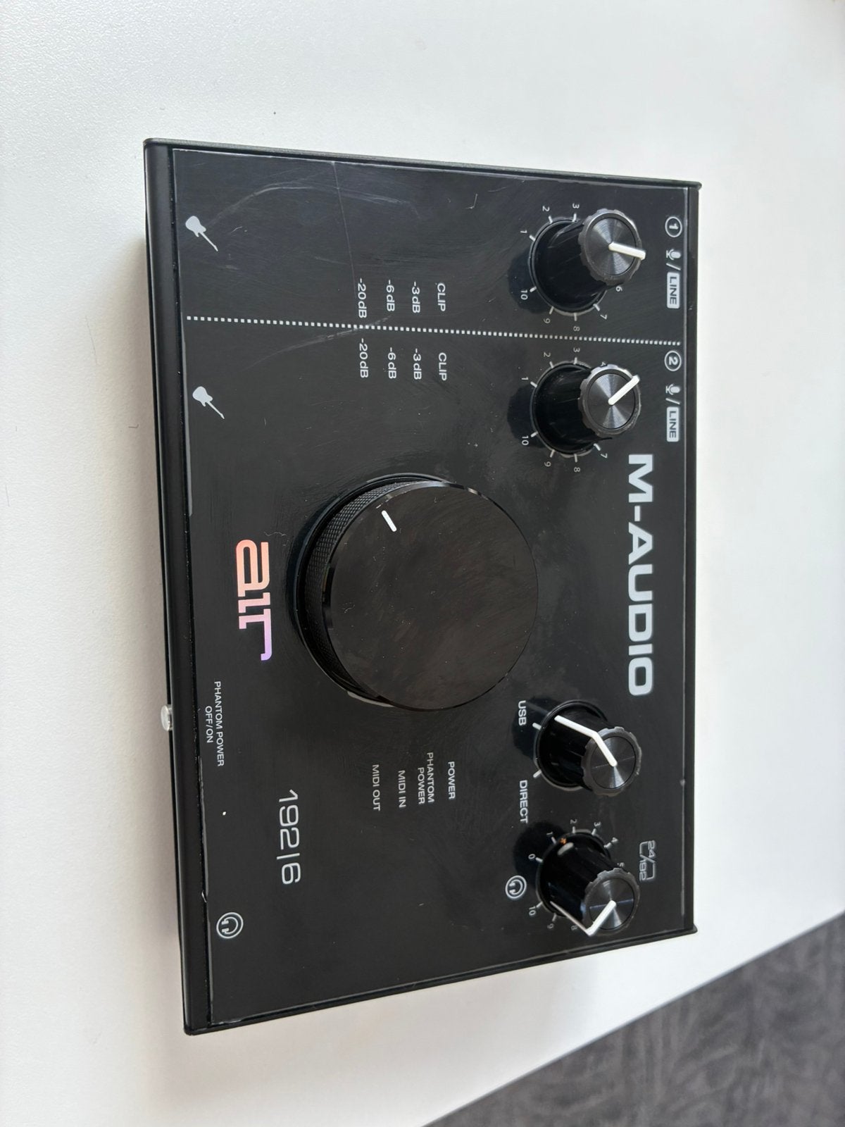 M-Audio AIR 192|6 – USB Audio Interface, Musique & Instruments, Enlèvement ou Envoi, Comme neuf