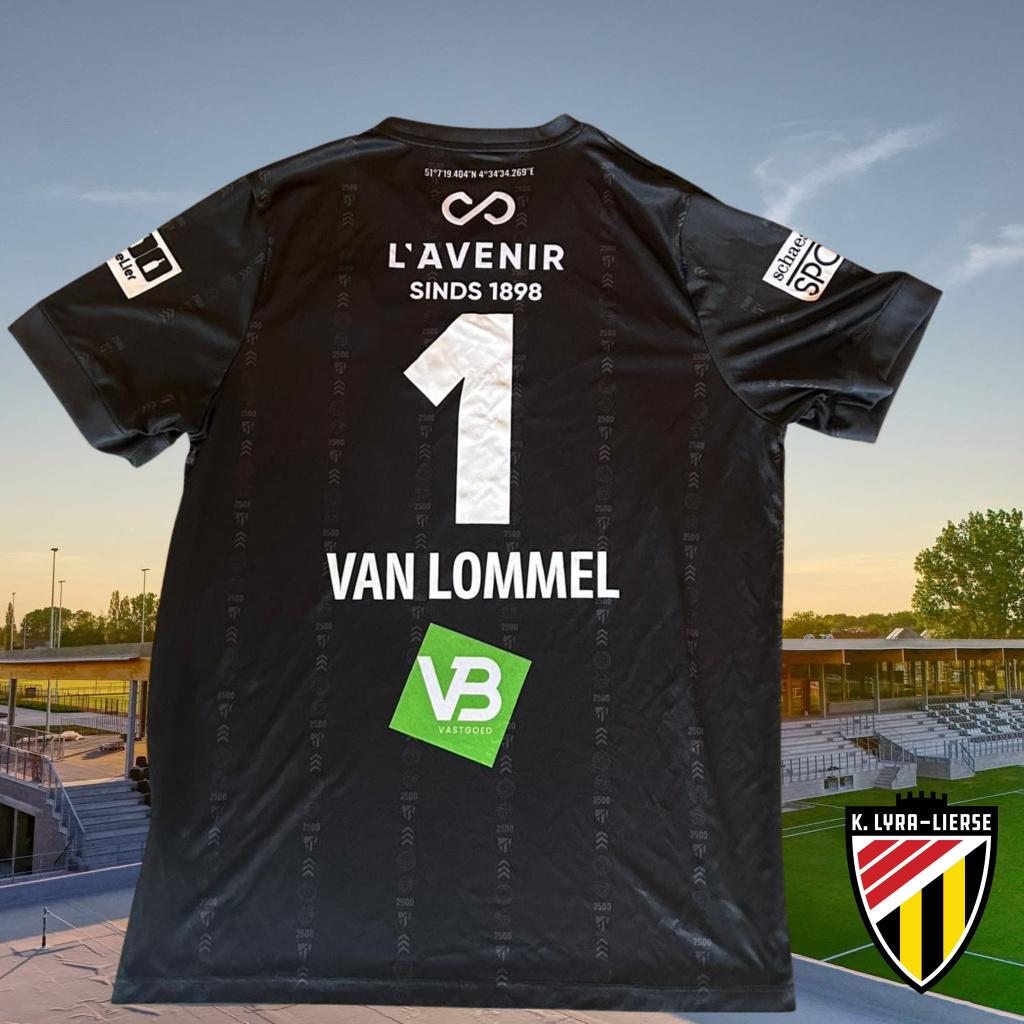 Matchworn shirt | K. Lyra-Lierse | Ben Van Lommel, Sport en Fitness, Voetbal, Gebruikt, Shirt, Maat XL, Service@jako.com