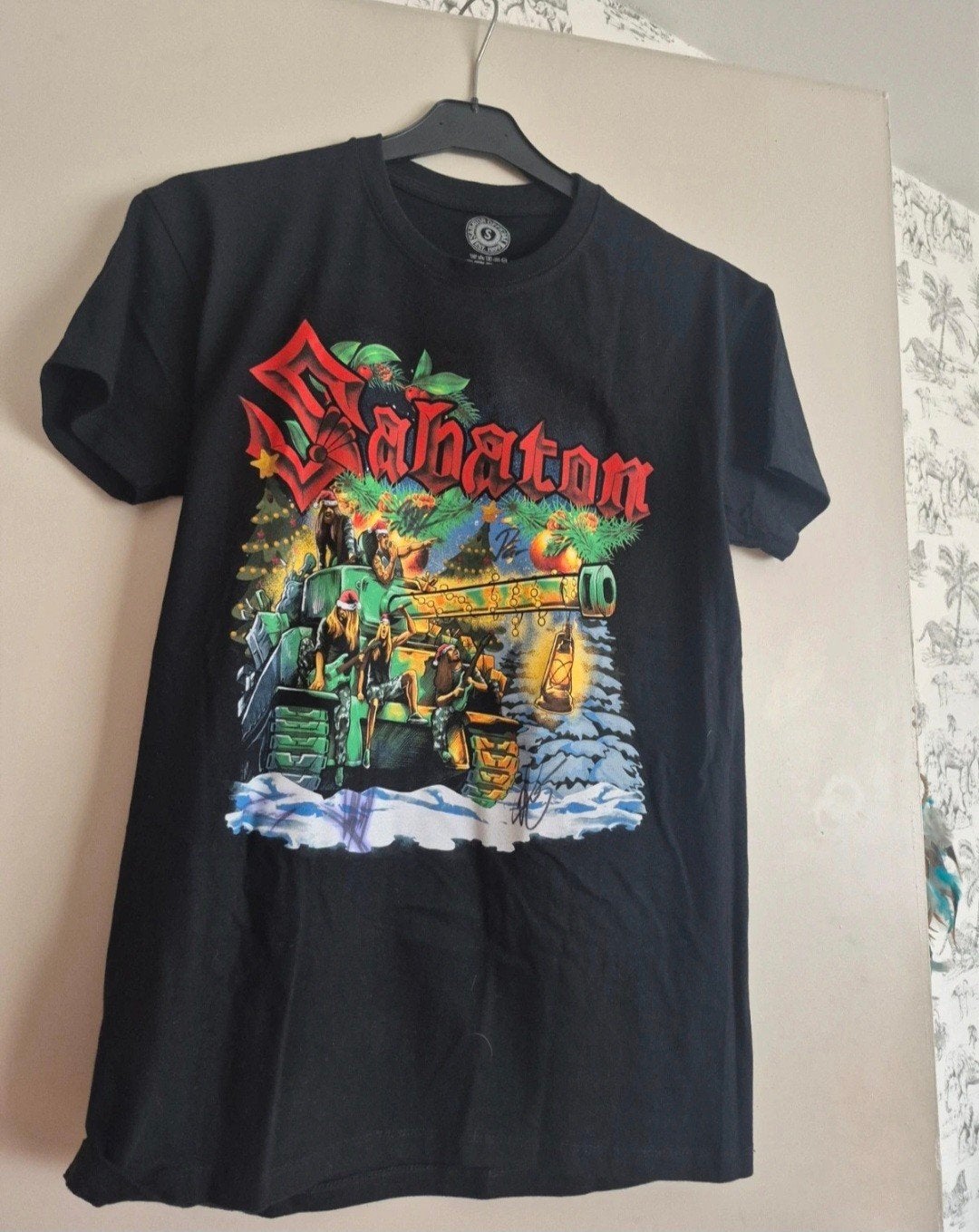 Gesigneerde christmas truce shirt sabaton, Ophalen of Verzenden, Nieuw, Sabaton