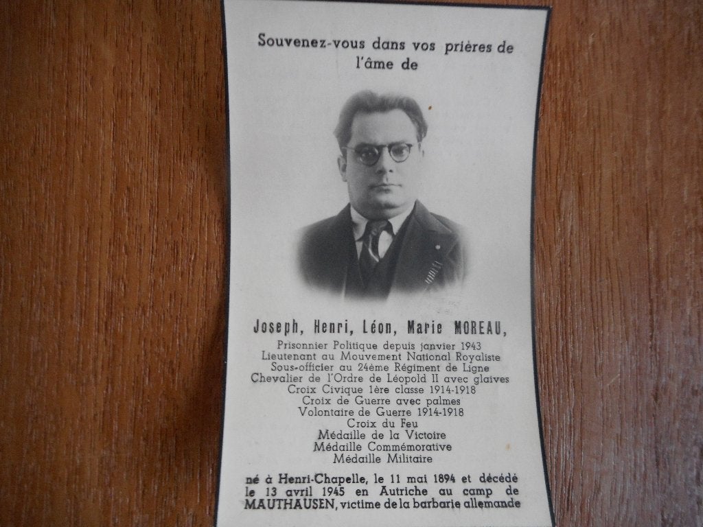 image pieuse volontaire de guerre et prisonnier Armée Belge, Collections, Envoi