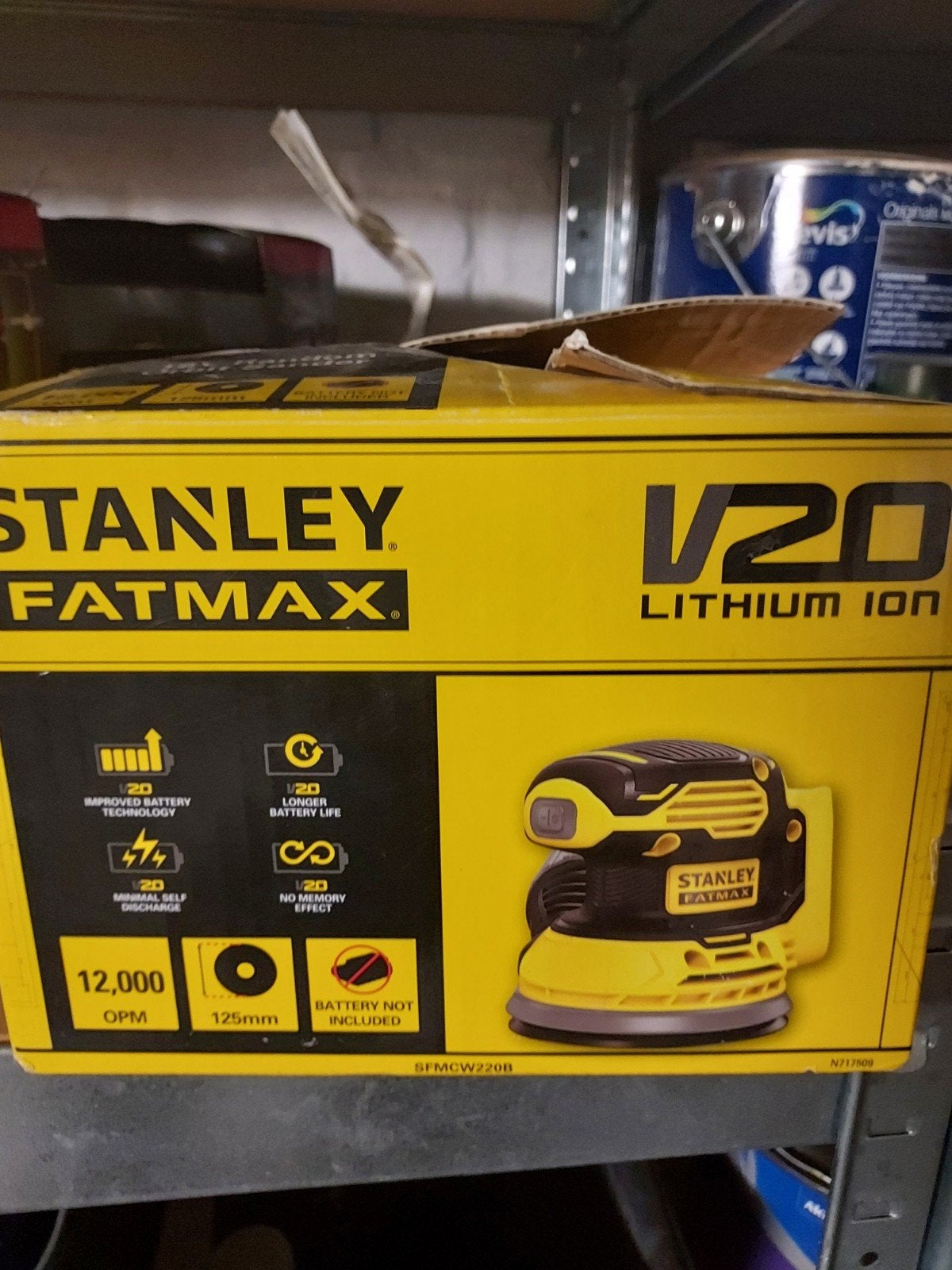 stanley fatmax, Ophalen