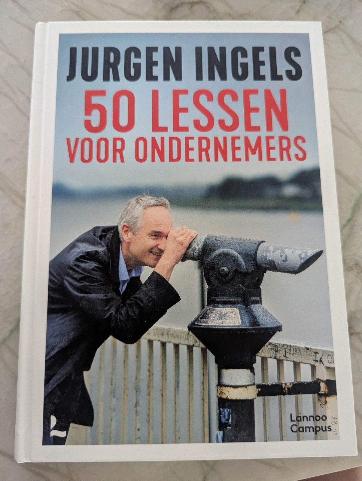 Jürgen Ingels - 50 lessen voor ondernemers, Ophalen of Verzenden, Jürgen Ingels