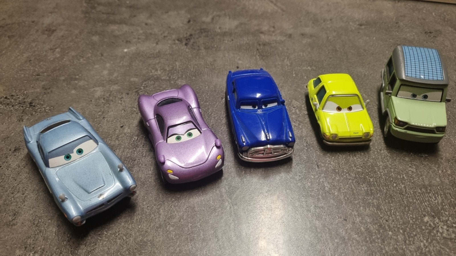 Mooie set van 5 Disney Cars die-cast auto's, Enlèvement ou Envoi