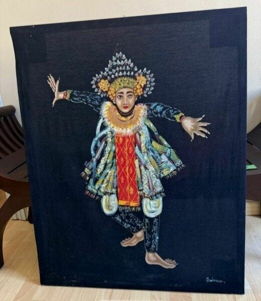 Batik Indonesia 4 différents, Antiquités & Art, Art | Art non-occidental, Fait main, Décoration murale, Indonésie, Enlèvement